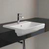 Villeroy & Boch Avento Semi-Recessed Washbasin, 550 x 440 x 145 mm