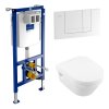Villeroy & Boch Architectura Wall Hung WC Pan & Frame Pack