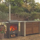 Dragonfly Hestia Heat and Cook Grill 50 Outdoor Wood Burning Stove