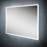 HIB Vega Landscape LED Illuminated Mirror With Heated Pad & Charging Socket