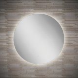 HIB Sphere LED Illuminated Ambient Mirror With Heated Pads