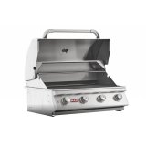 Bull BBQ Component Lonestar Built-in 4 Burner Gas BBQ Grill - Stainless Steel