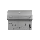 Bull BBQs - Bison Built-in Charcoal BBQ Grill in Stainless Steel