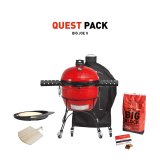 Kamado Joe Big Joe II Charcoal Grill With Quest Pack