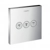 Hansgrohe ShowerSelect Concealed Thermostatic Shower Valve Three Outlets - Clearance
