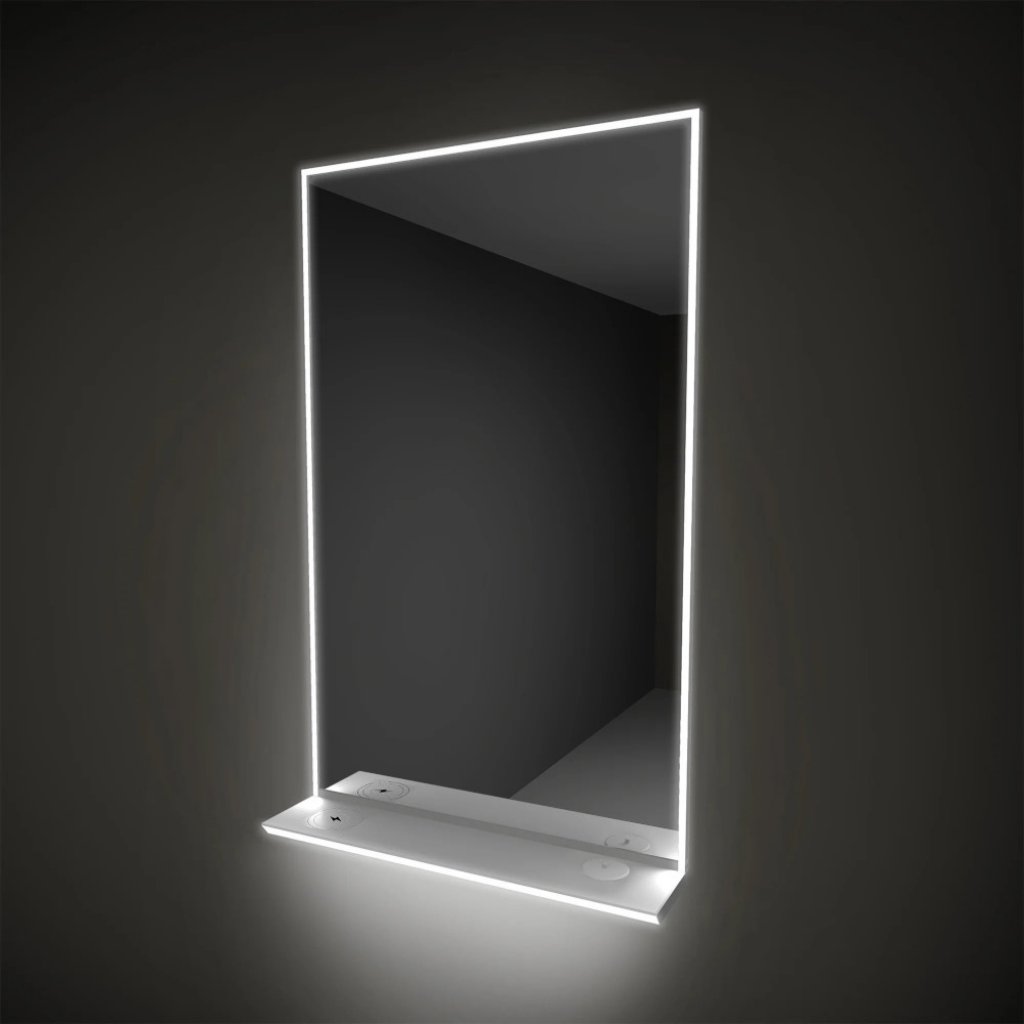 HIB Platform 50 LED Illuminated Bathroom Mirror - Clearance