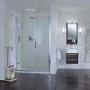 Aqata Spectra SP457 Hinged Shower Door With Eco-Glass  - Lifetime Guarantee 