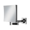 HIB Helix Magnifying Bathroom Square Mirror - Clearance