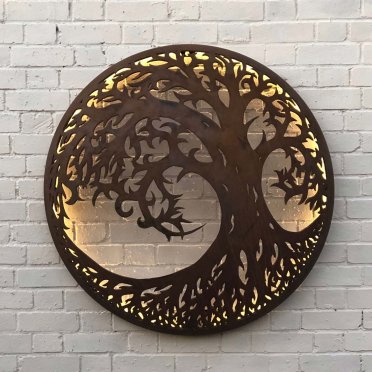 The Firepit Company Tree Of Life, Twisted Steel Art Fire Pits
