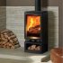 Stovax Vogue Small T Multi Fuel Stove With Midline Base - EcoDesign Ready