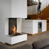 Bellfires View Bell 3 Vertical - Built-in 3 Sided Gas Fire - Natural Gas