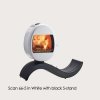 Scan 66-5 Wood Burning Stove With S-Shaped Stand