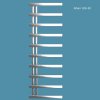 Bisque Alban Heated Towel Rail - Available in 3 Sizes