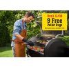Weber SmokeFire EPX4 Wood Fired Pellet Grill, STEALTH Edition- Free 4 Bags of Pellets and Cover