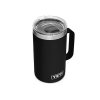 Yeti Rambler 24oz (710ml) Mug - Black - Includes MagSlider Lid